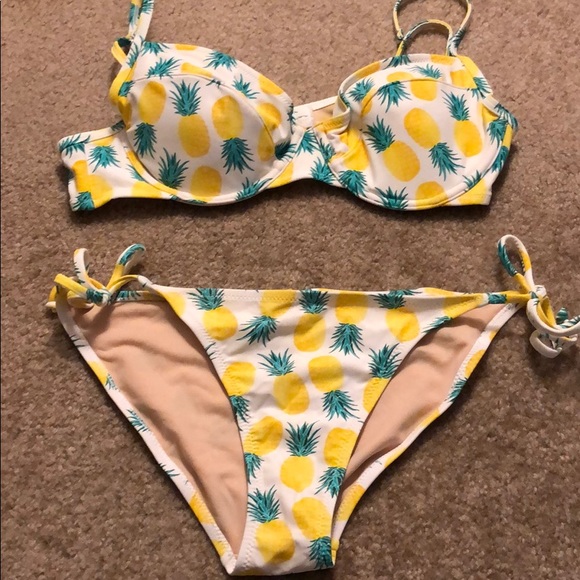 Old Navy Other - Old Navy Pineapple Bikini Set